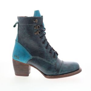 Bed Stu Womens Judgement Blue Boots (NWT)